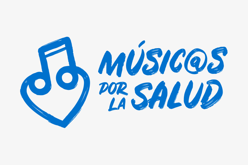 Músicos por la salud logo